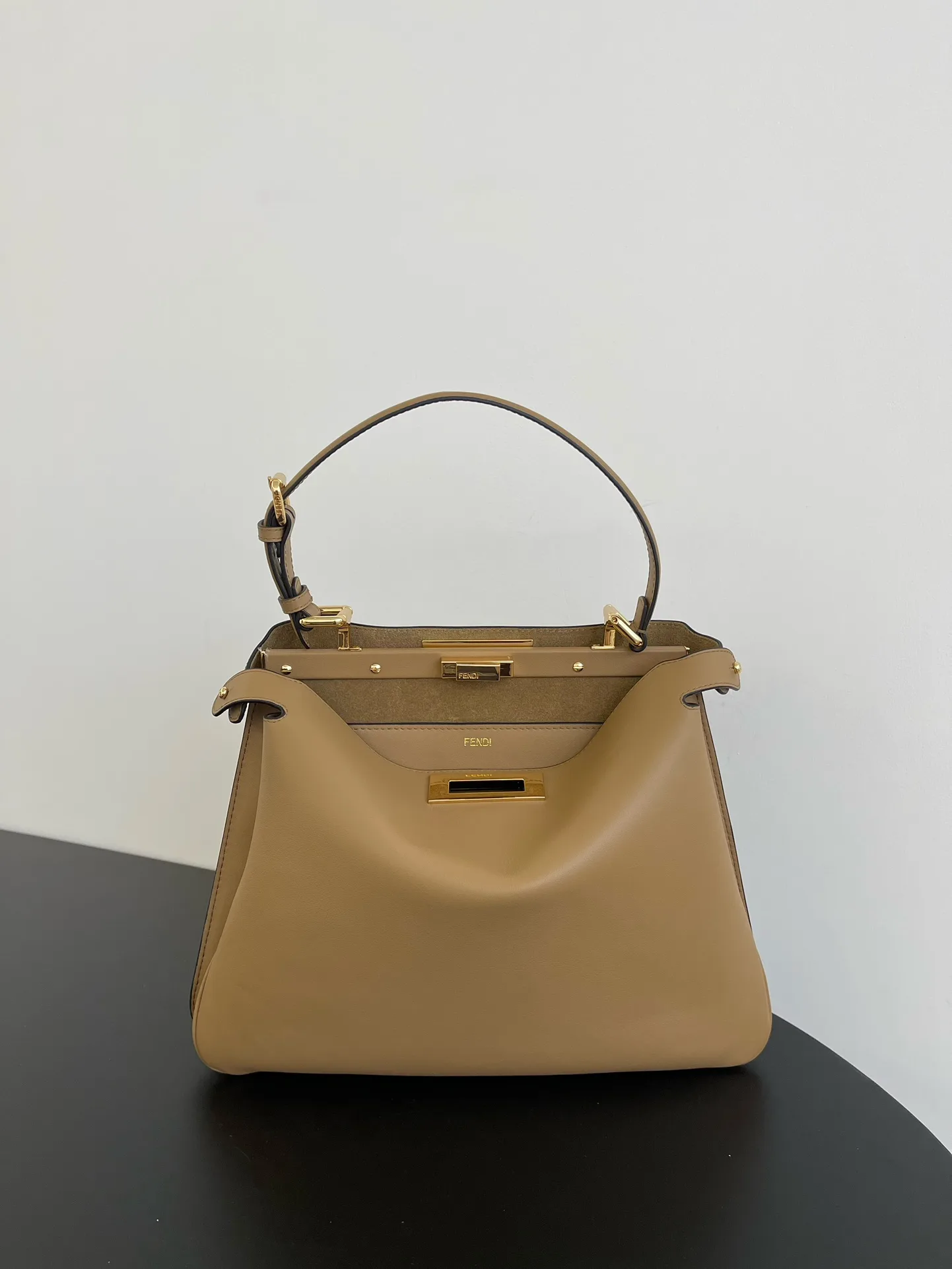 Fendi Peekaboo Calfskin Top Handle Bag product photo from LabelPicks
