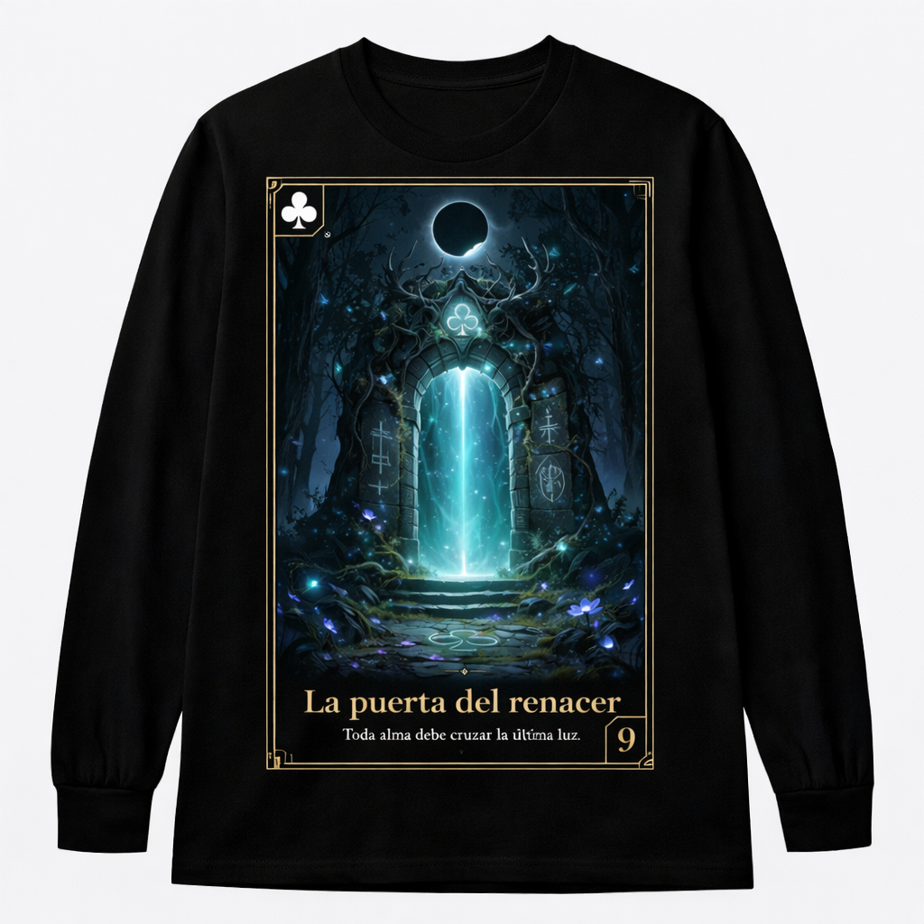 ♣ 9 — La puerta del renacer