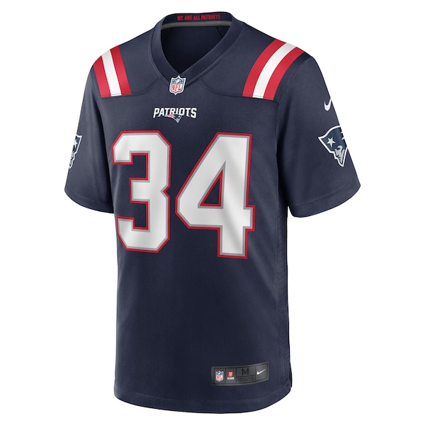Mark Perry New England Patriots Nike Team Game Jersey -  Navy
