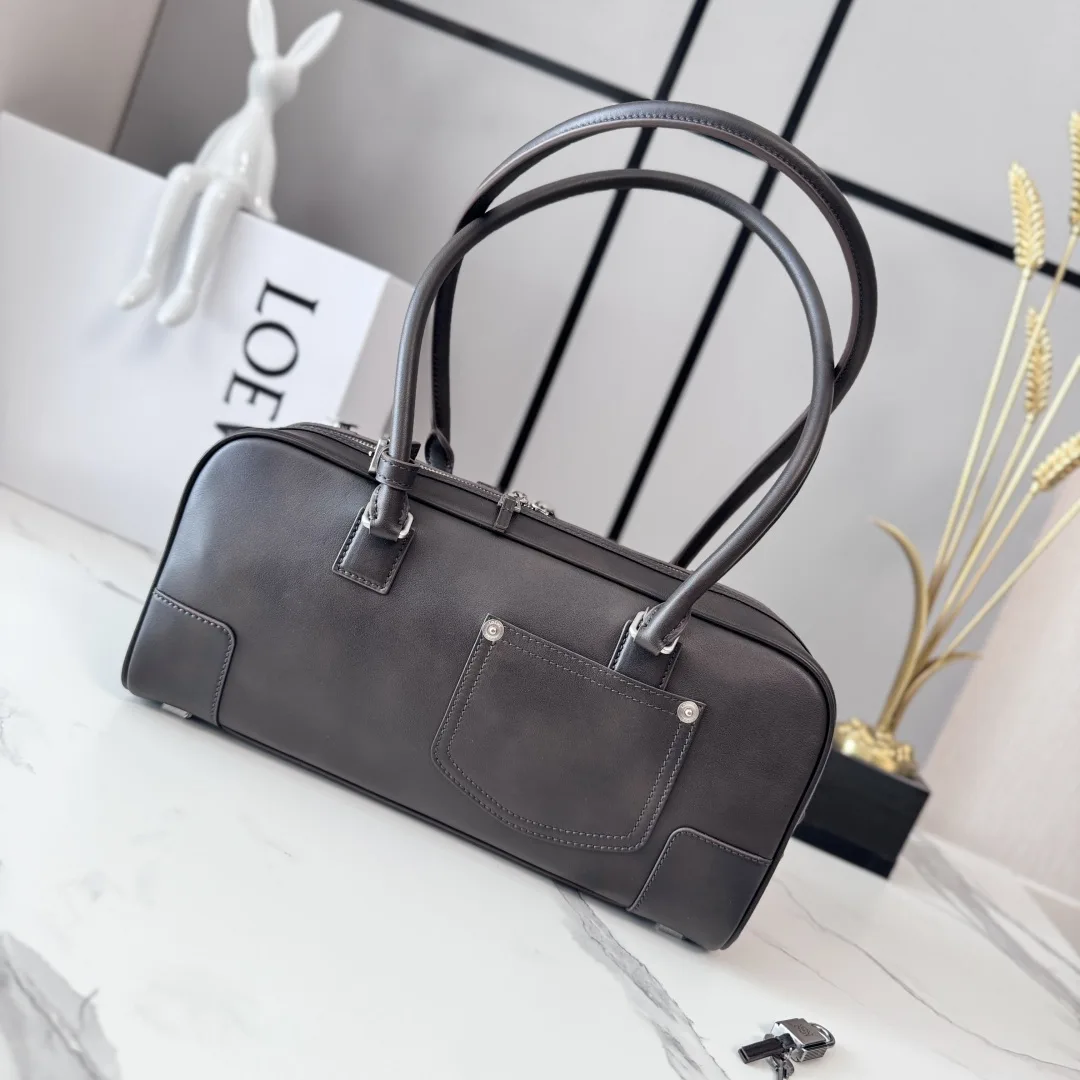 Loewe Amazona Gold Calfskin Top Handle Bag product photo from LabelPicks