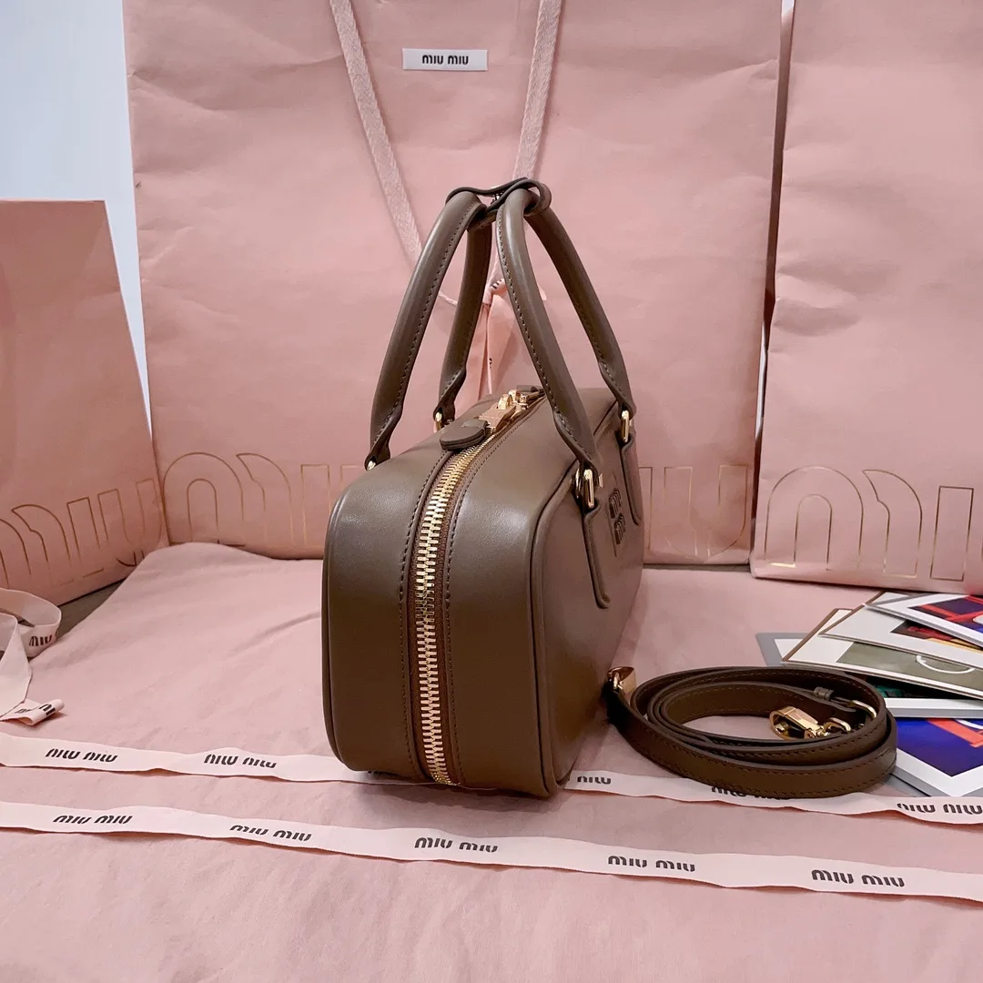 Miu Miu Matelasse Calfskin Top Handle Bag product photo from LabelPicks