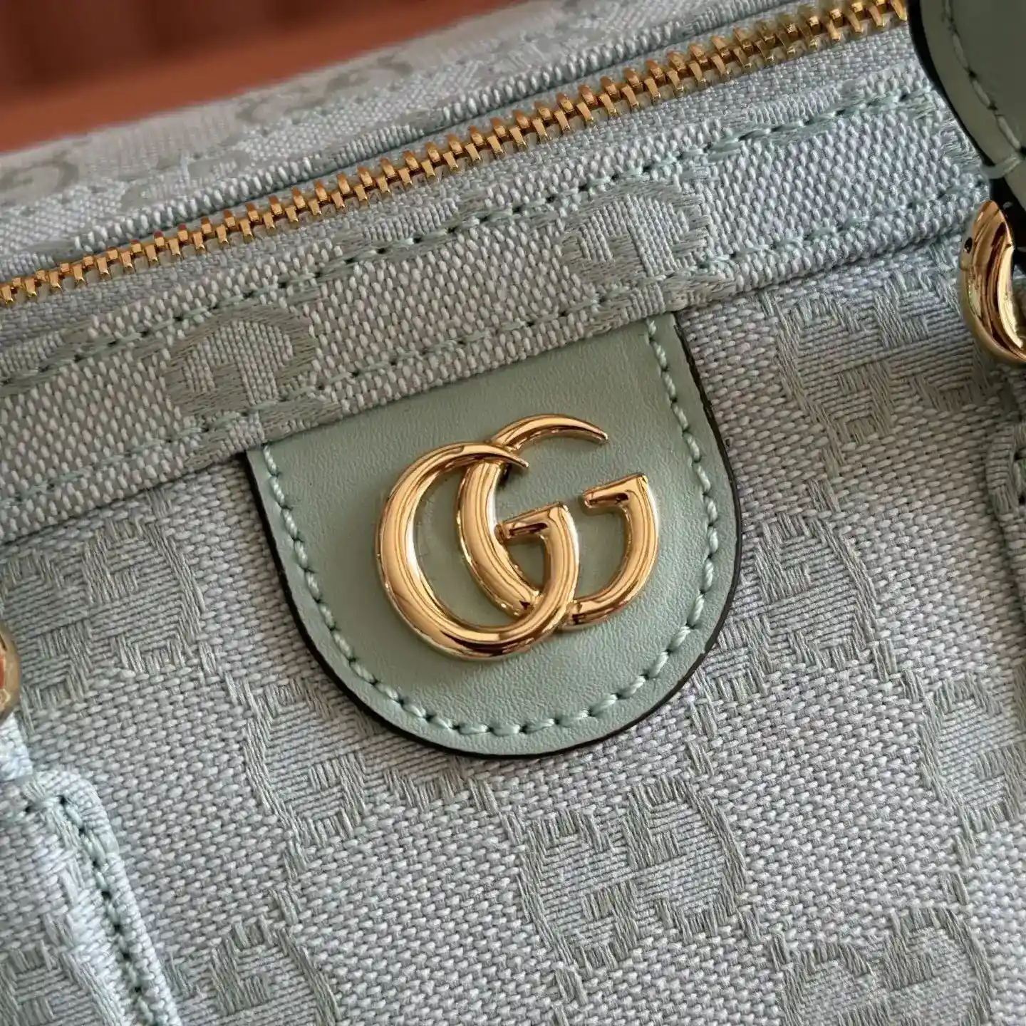 Gucci Ophidia Green GG Supreme Canvas Top Handle Bag product photo from LabelPicks