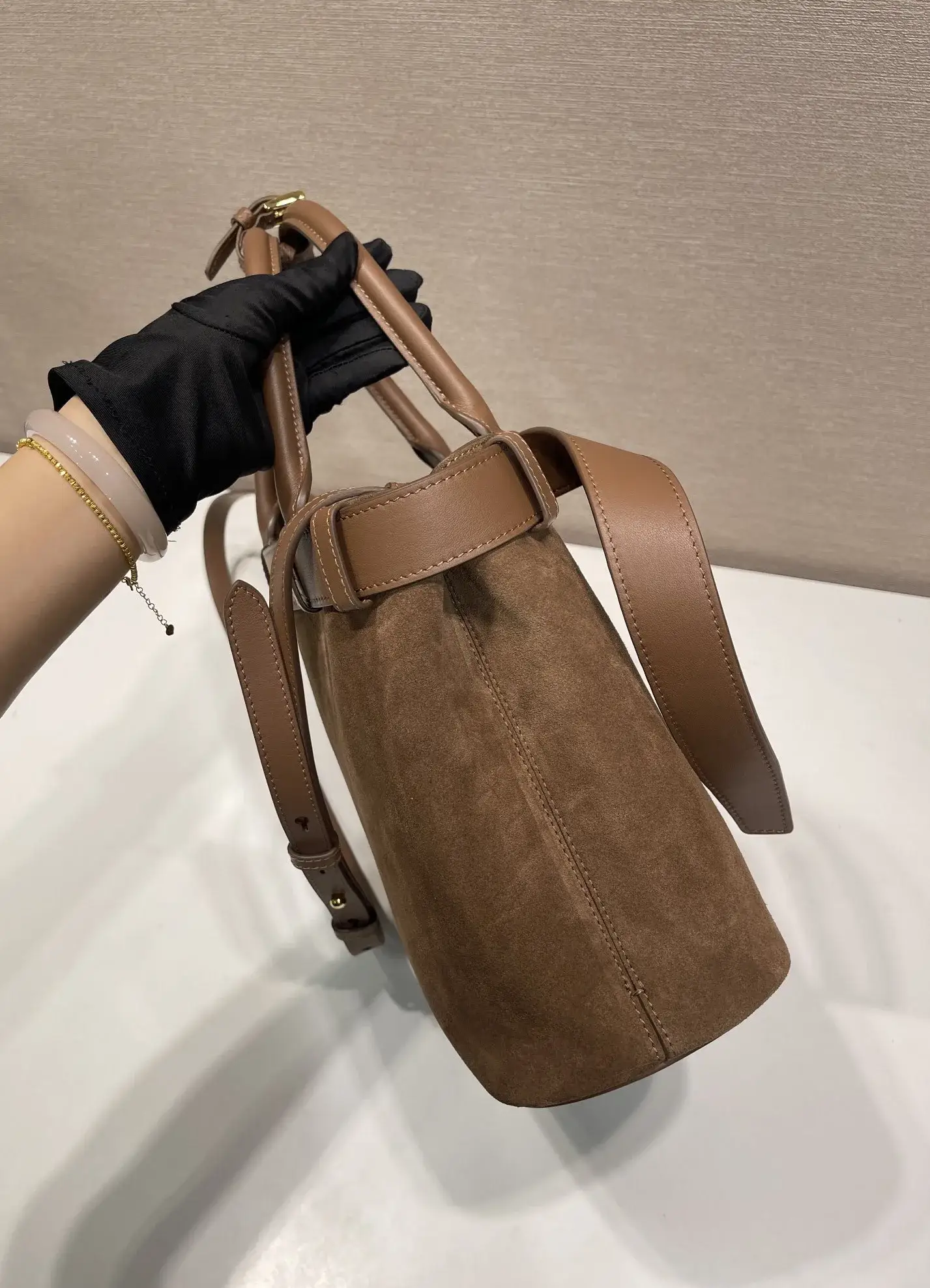 Prada Lambskin Shoulder Bag product photo from LabelPicks
