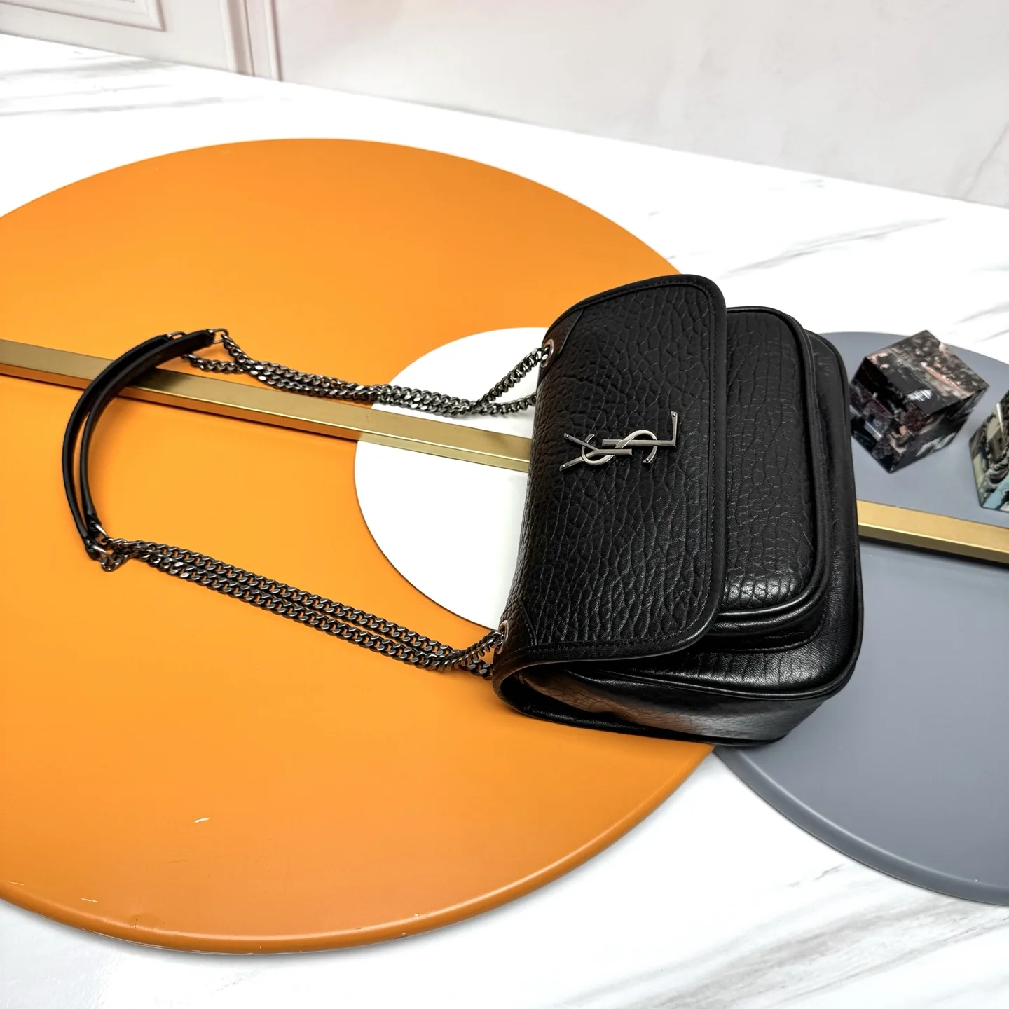 Saint Laurent Lambskin Niki Shoulder Bag product photo from LabelPicks