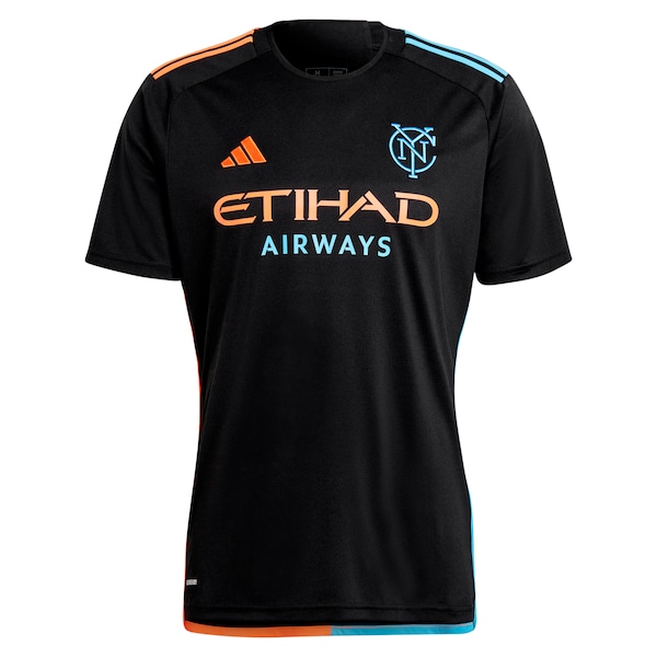 Julian Fernandez New York City FC adidas 2024 24/7 Kit Replica Player Jersey – Black
