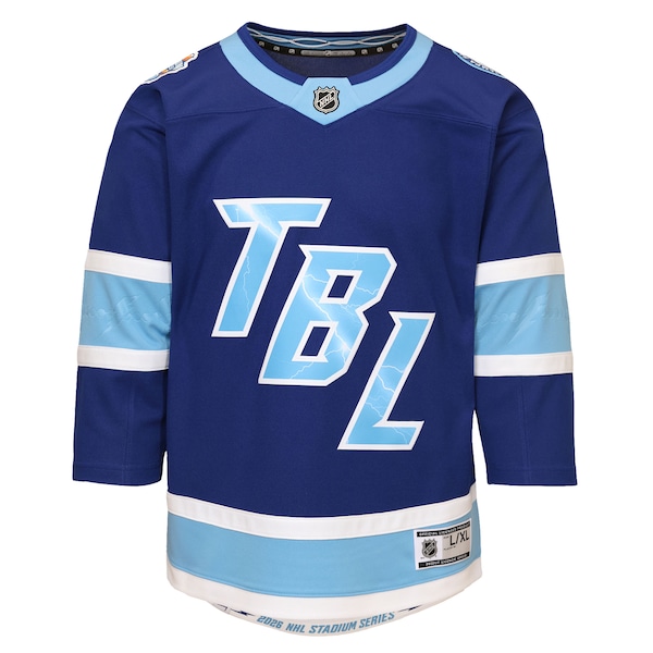 Tampa Bay Lightning Outerstuff Youth 2026 Stadium Series Premier Jersey - Blue
