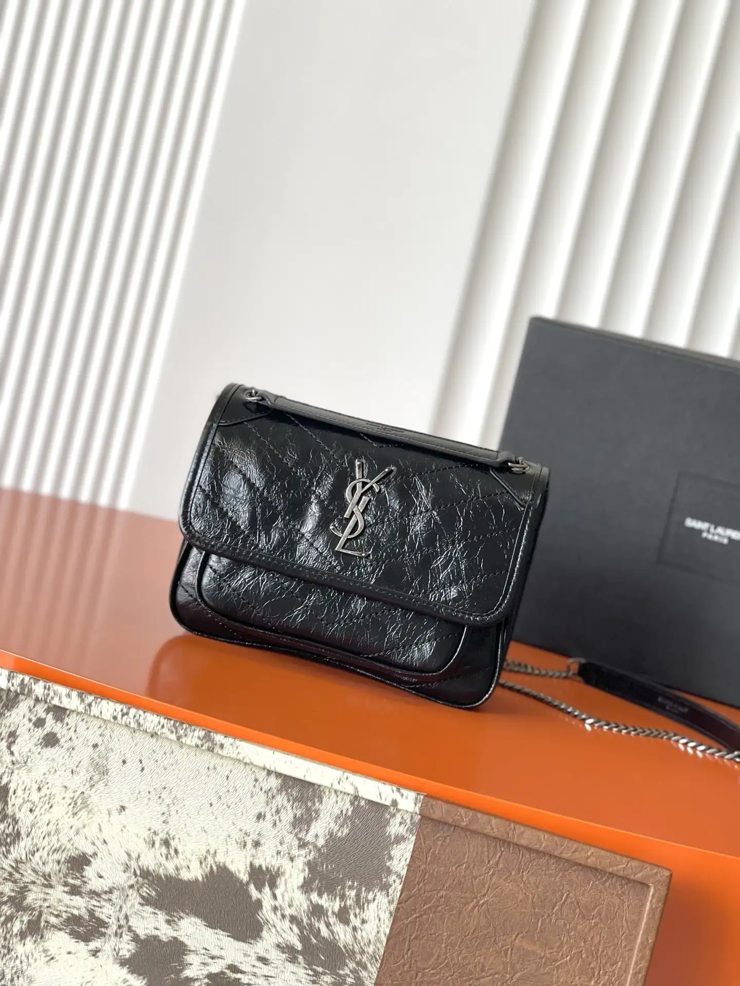 Saint Laurent Calfskin Niki Shoulder Bag product photo from LabelPicks