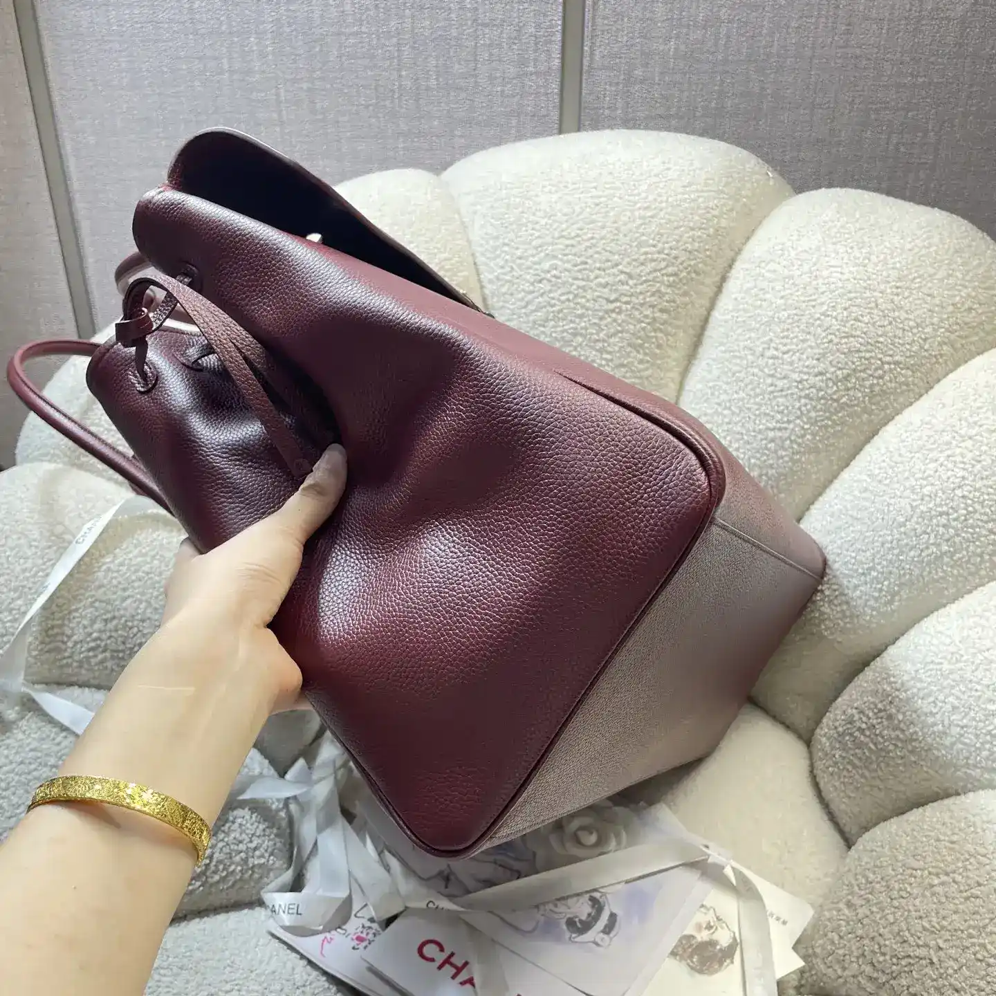 Chanel Grained Leather Tote Bag product photo from LabelPicks