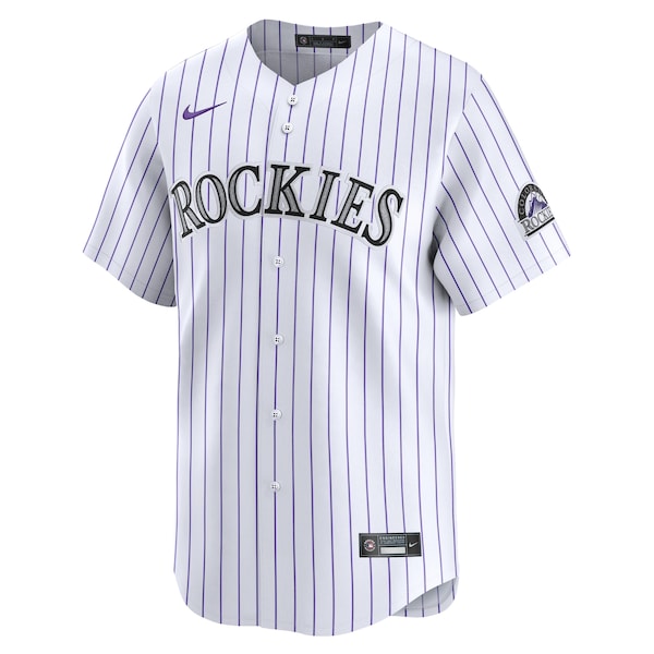 Colorado Rockies Nike 2024 Jackie Robinson Day Home Limited Jersey – White