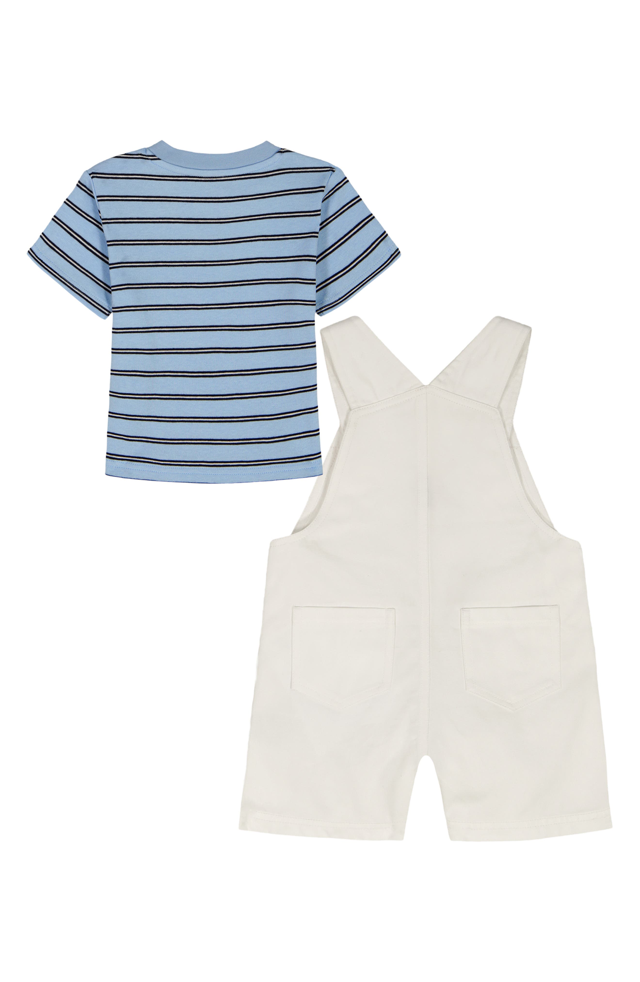 Tommy Hilfiger Stripe T-Shirt & Shortalls Set