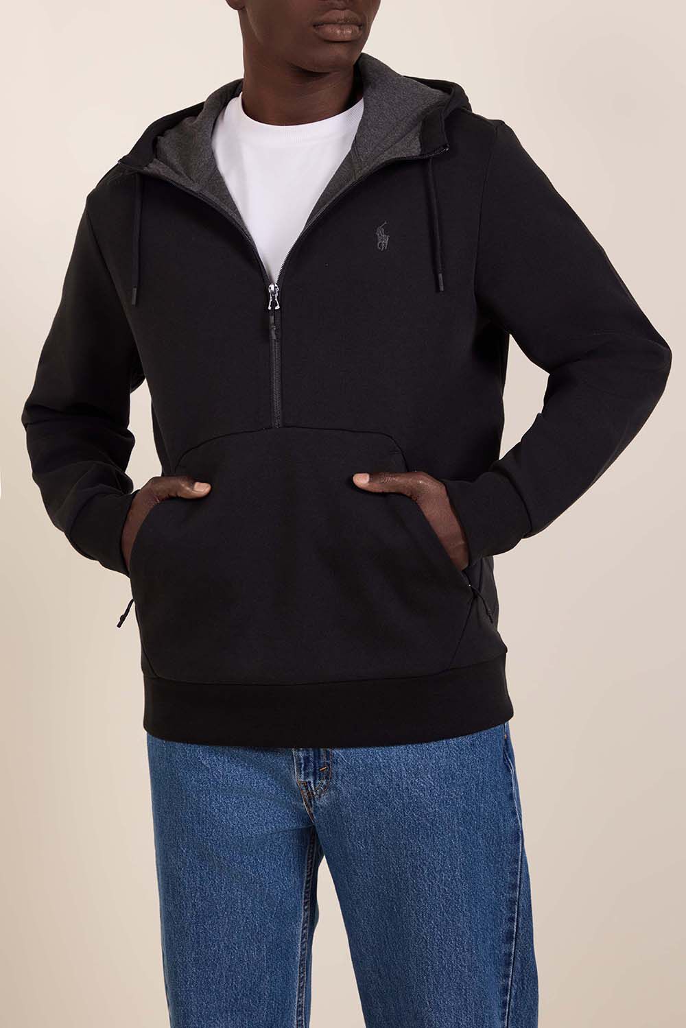 POLO RALPH LAUREN סווטשירט קפוצ'ון