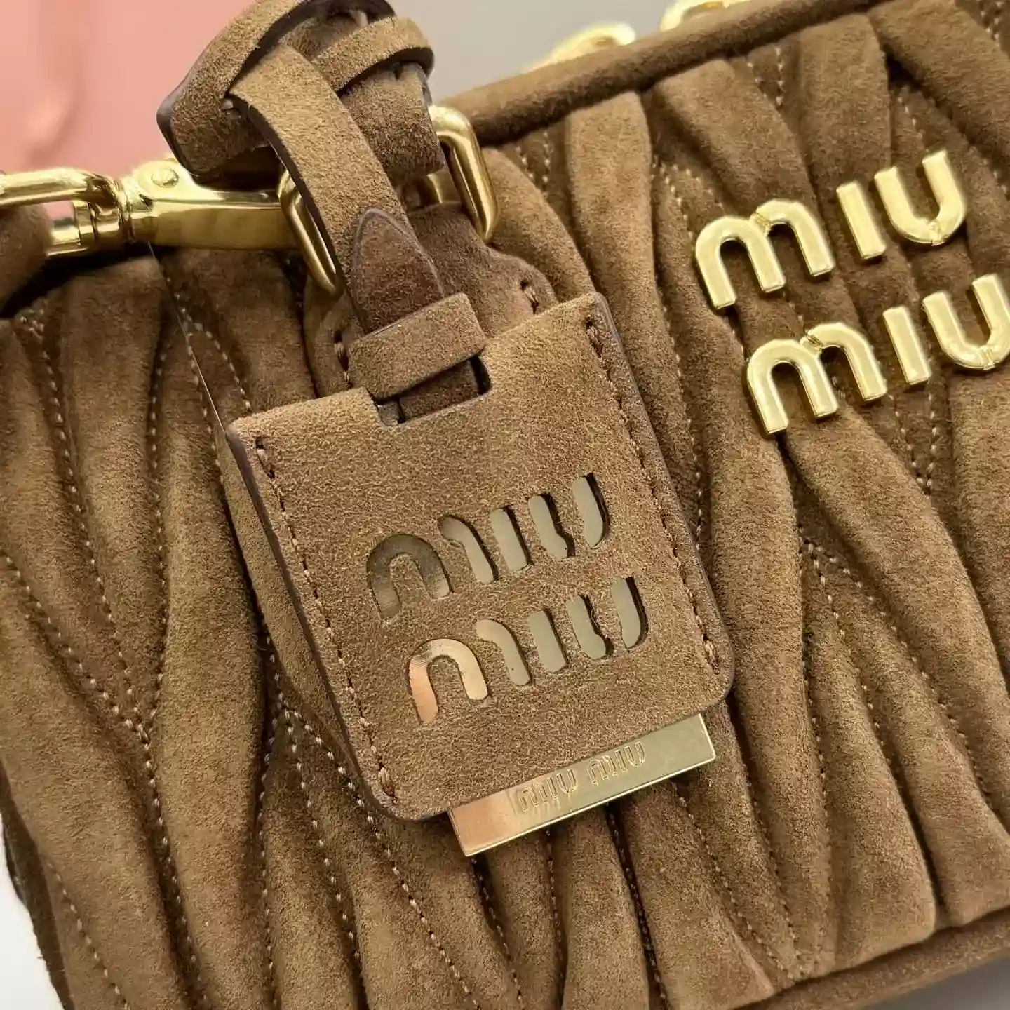 Miu Miu Arcadie Calfskin Top Handle Bag product photo from LabelPicks