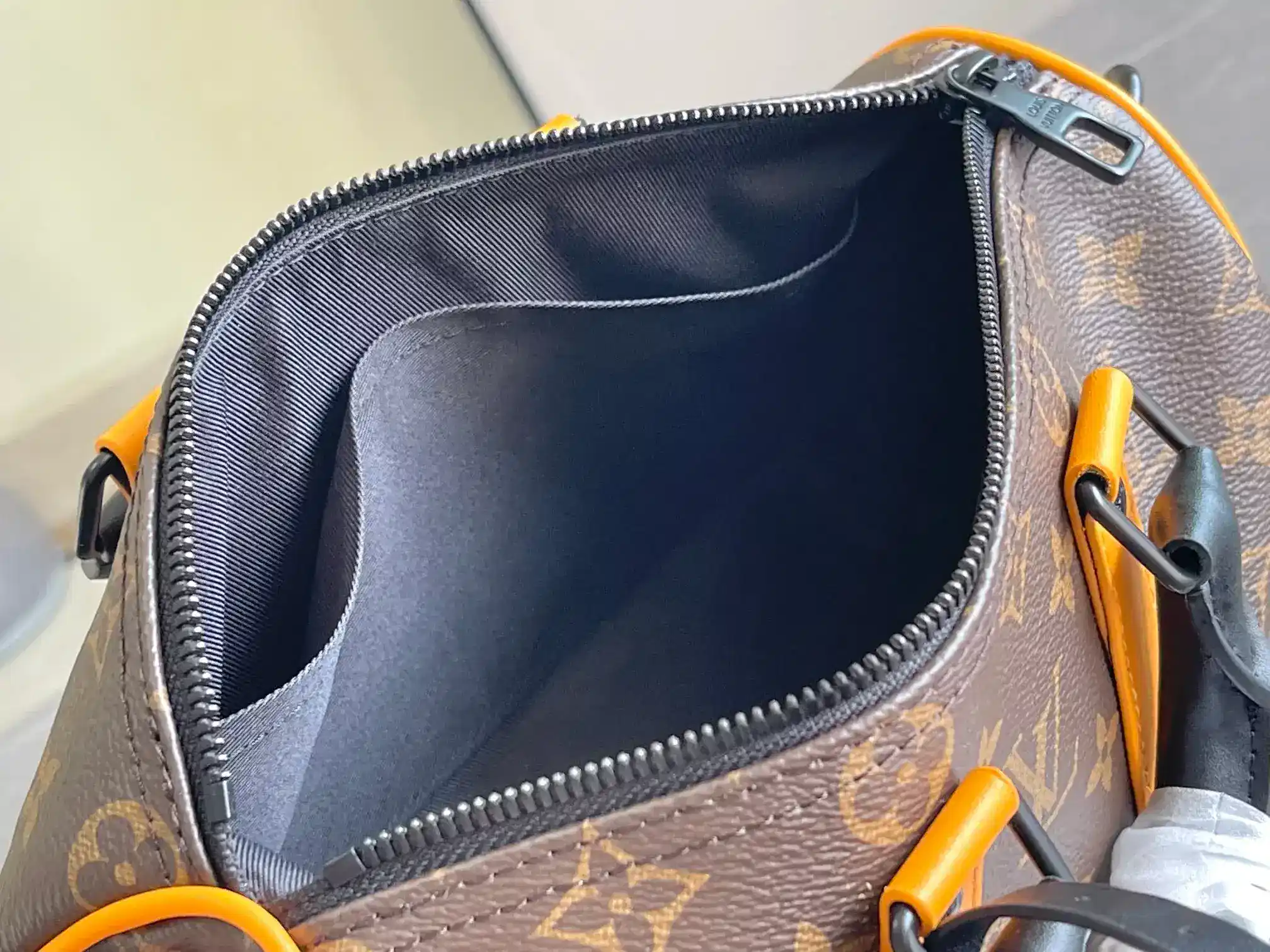 Louis Vuitton Canvas and Leather Keepall Tote Bag product photo from LabelPicks