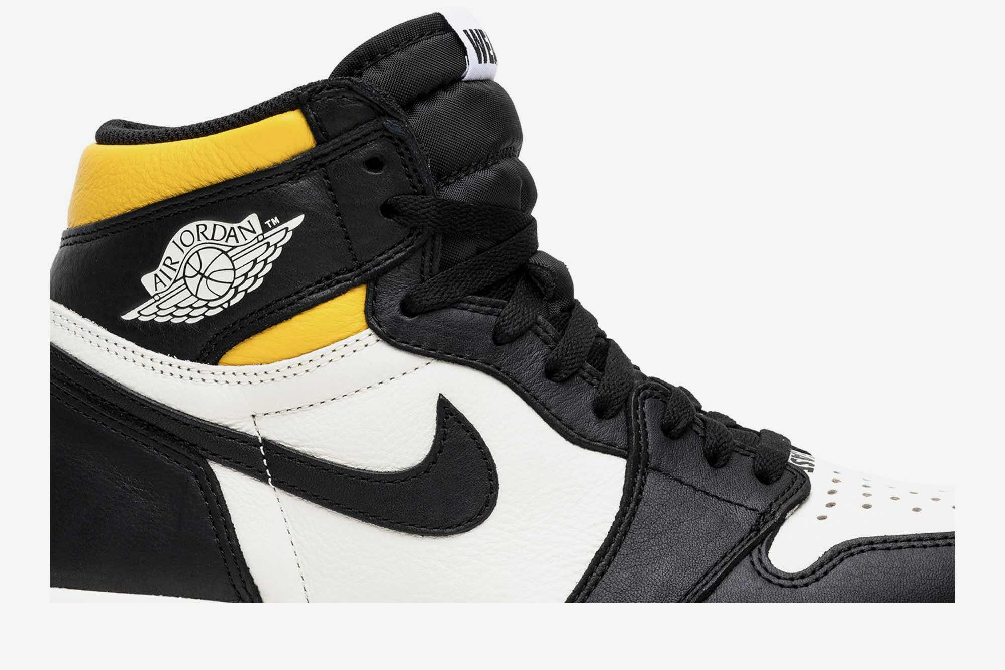 Air Jordan 1 Retro High OG NRG ‘Not For Resale Yellow’ 861428-107