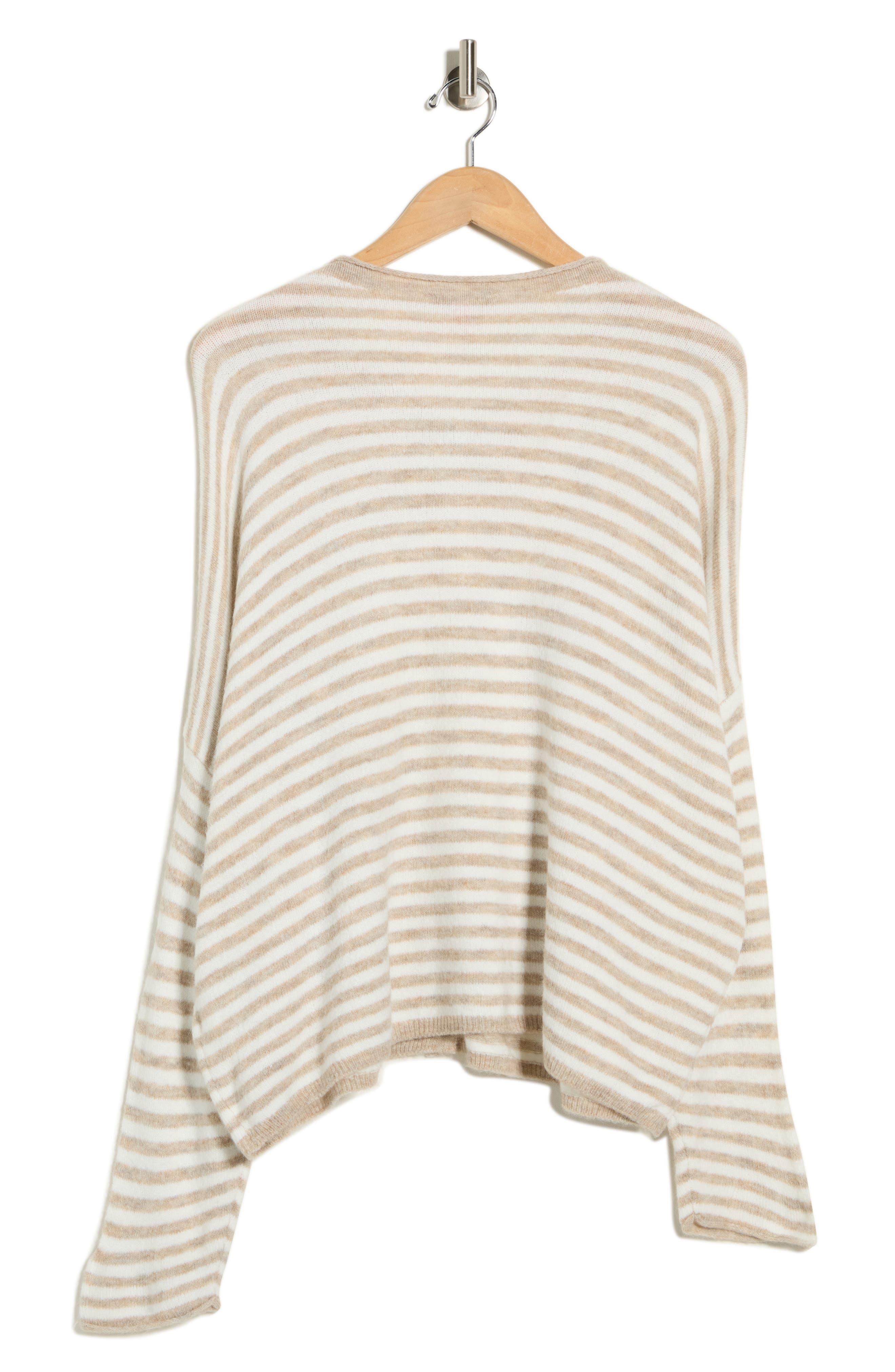 Vince Camuto Stripe Cotton Cardigan