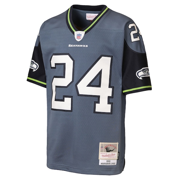 Marshawn Lynch Seattle Seahawks  Youth Legacy Jersey - Blue
