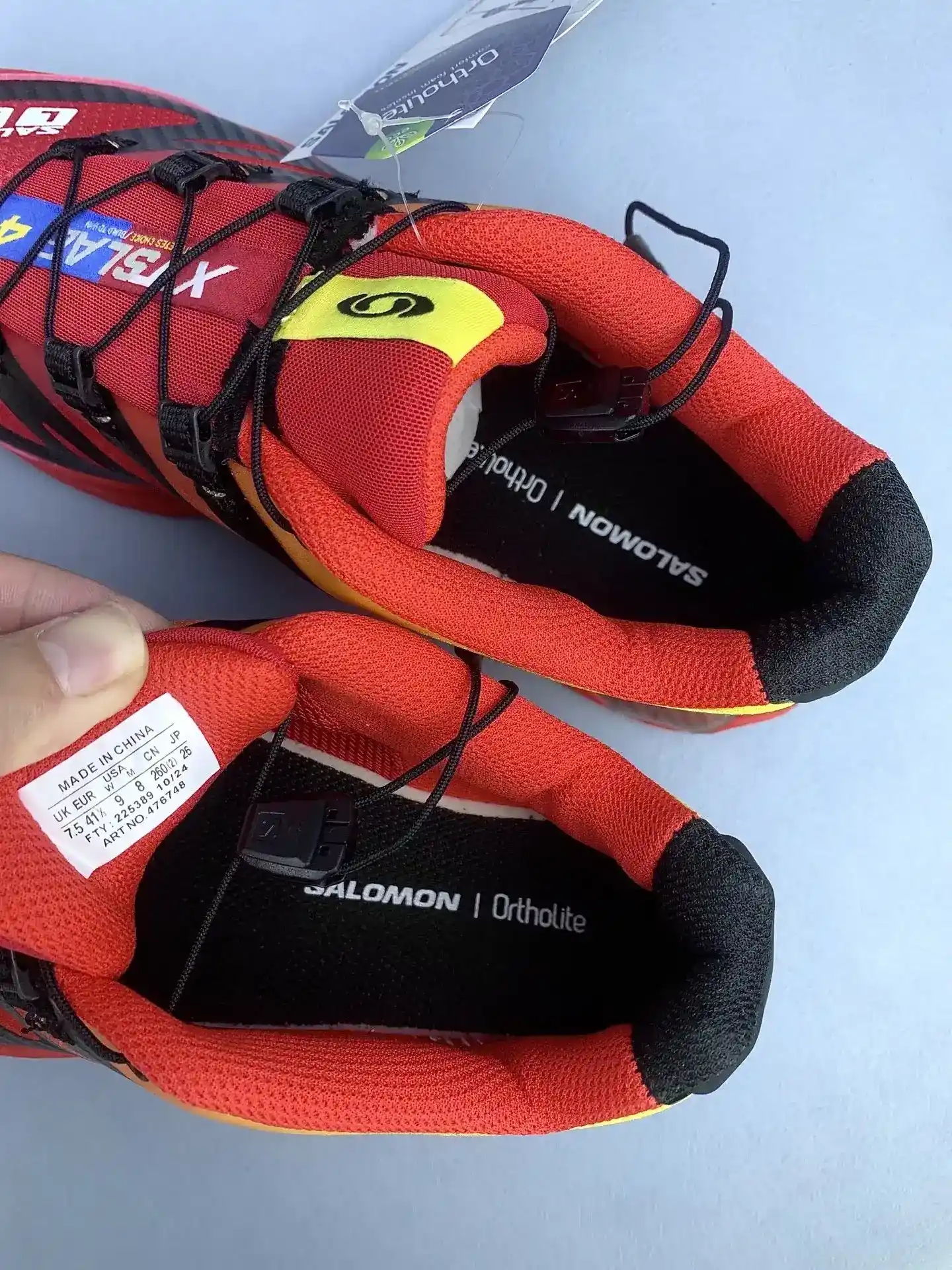 Salomon XT-4 OG “Fiery Red” Shoes product photo from LabelPicks