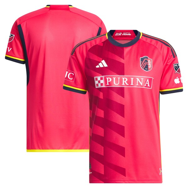St. Louis City SC adidas 2024 CITY Kit Authentic Jersey - Red
