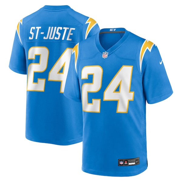 Benjamin St-Juste Los Angeles Chargers Nike Team Game Jersey -  Powder Blue