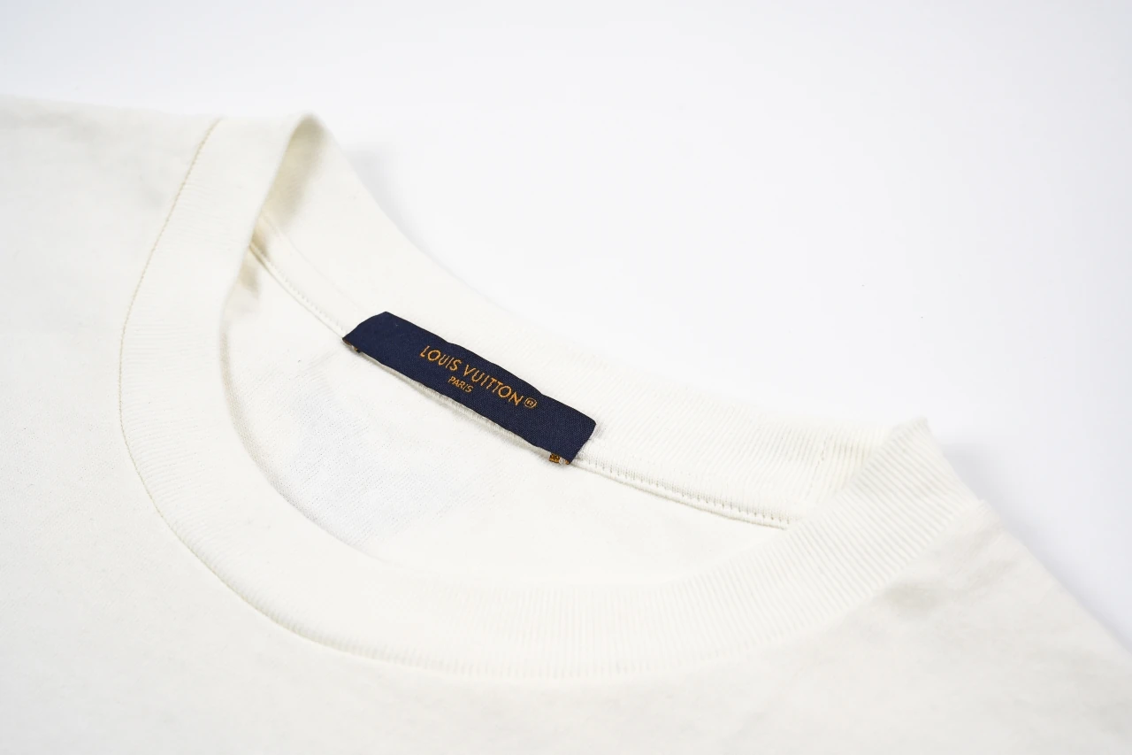 Louis Vuitton Off White Embroidered T-Shirt product photo from LabelPicks