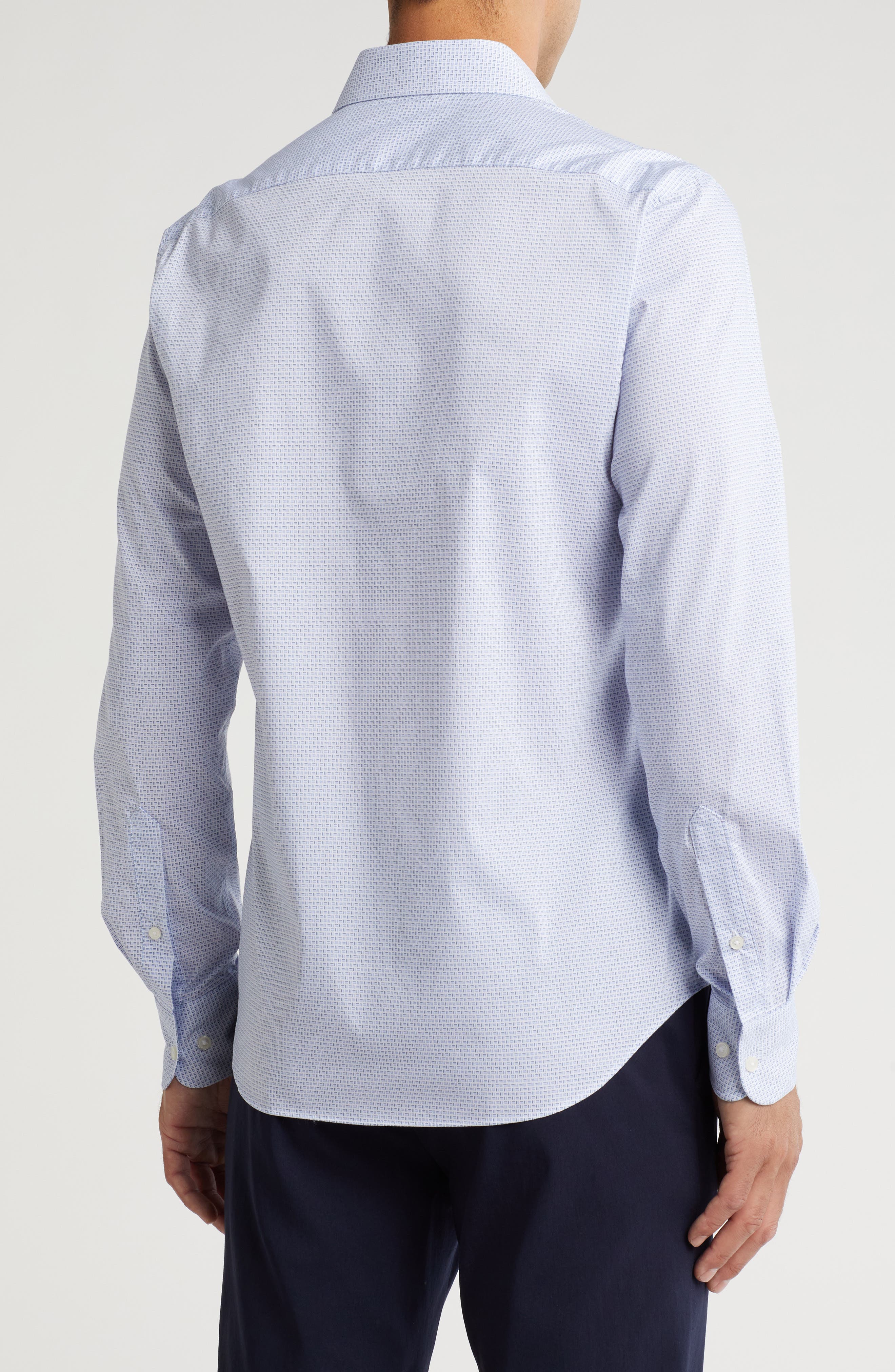 Tommy Hilfiger All Season Slim Fit Stretch Dress Shirt