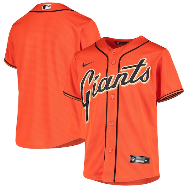 San Francisco Giants Nike Youth Alternate Replica Jersey - Orange