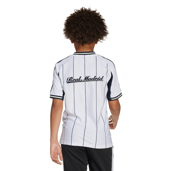 Los Merengues adidas Youth US Pack Full-Button Baseball Jersey - White