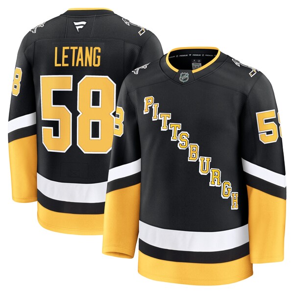 Kris Letang Pittsburgh Penguins  Alternate Premium Jersey - Black