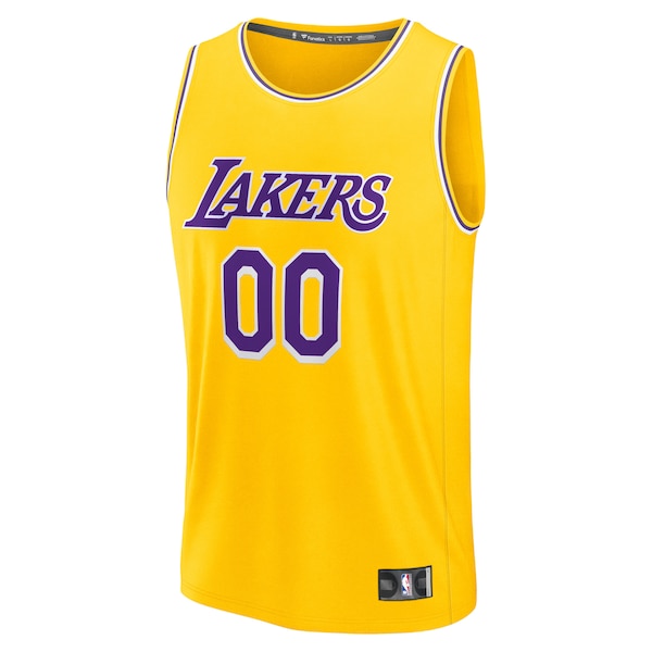 Los Angeles Lakers  Fast Break Custom Jersey - Icon Edition - Gold