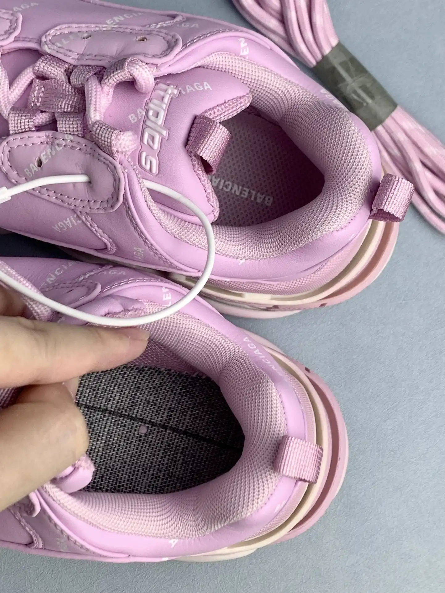 Balenciaga Triple S Allover Logo Sneaker product photo from LabelPicks