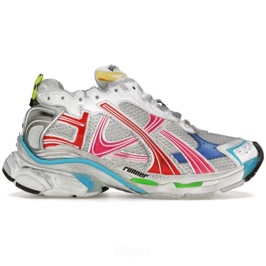 Balenciaga Runner White Multicolor