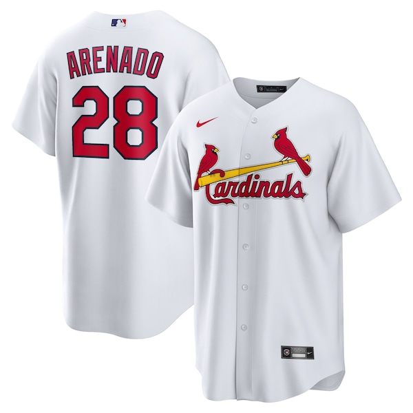 Nolan Arenado St. Louis Cardinals Nike 2024 Home Replica Jersey - White