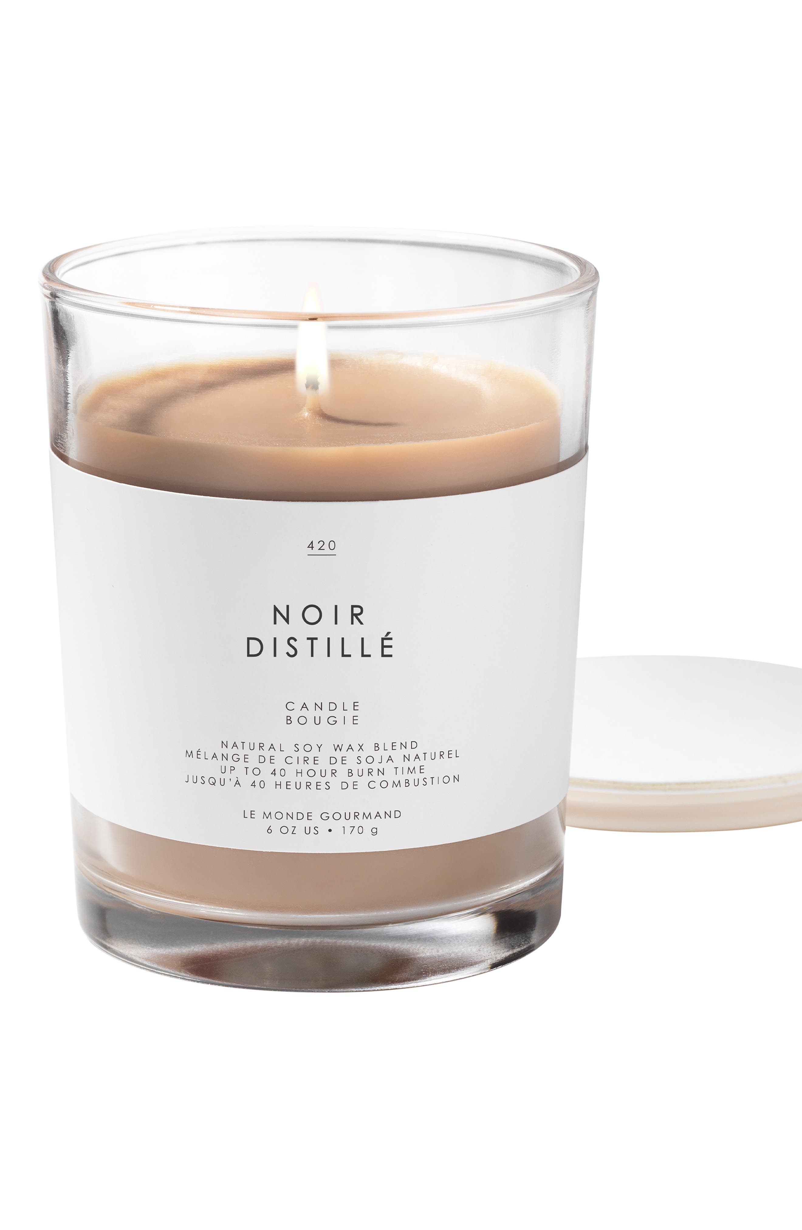 LE MONDE GOURMAND Noir Distillé Candle
