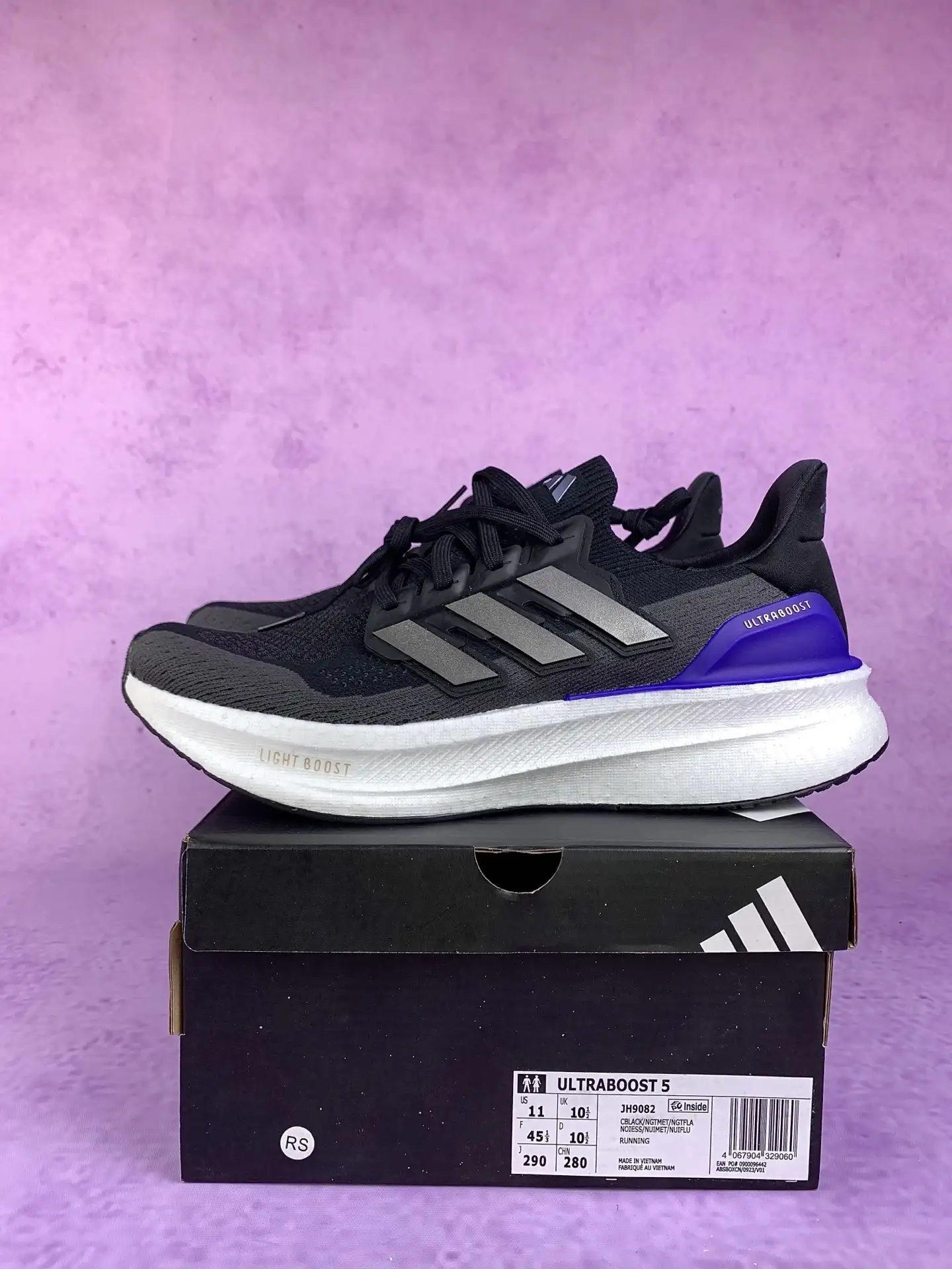adidas Ultraboost 5 Core Black Night Metallic Shoes product photo from LabelPicks