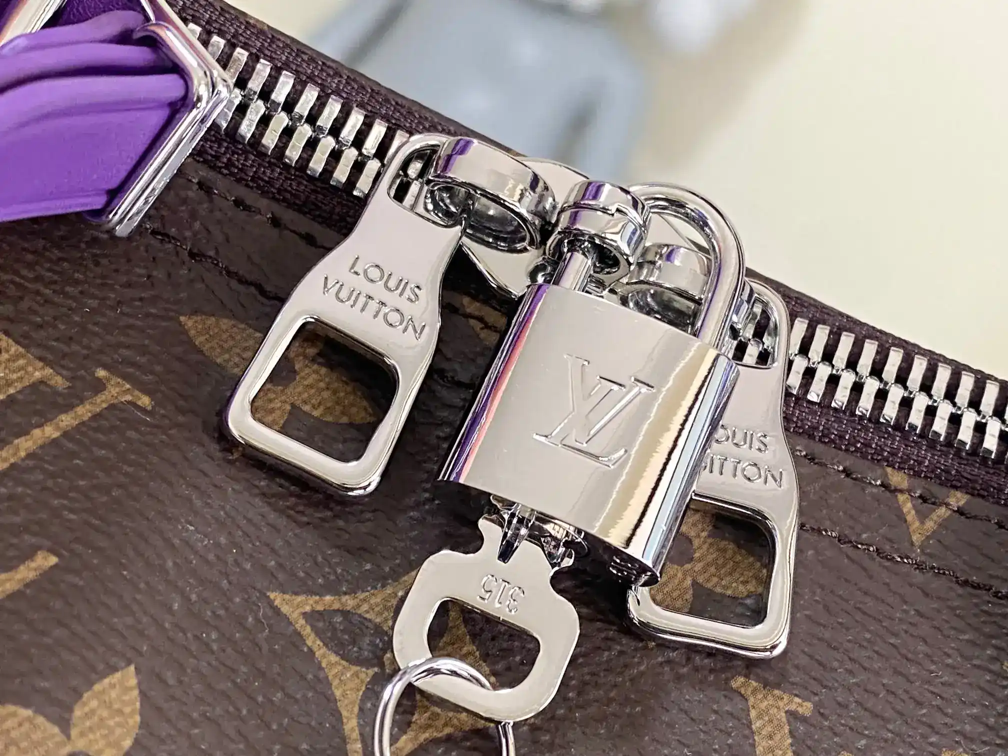 Louis Vuitton Gold Keepall Monogram Canvas Tote Bag product photo from LabelPicks
