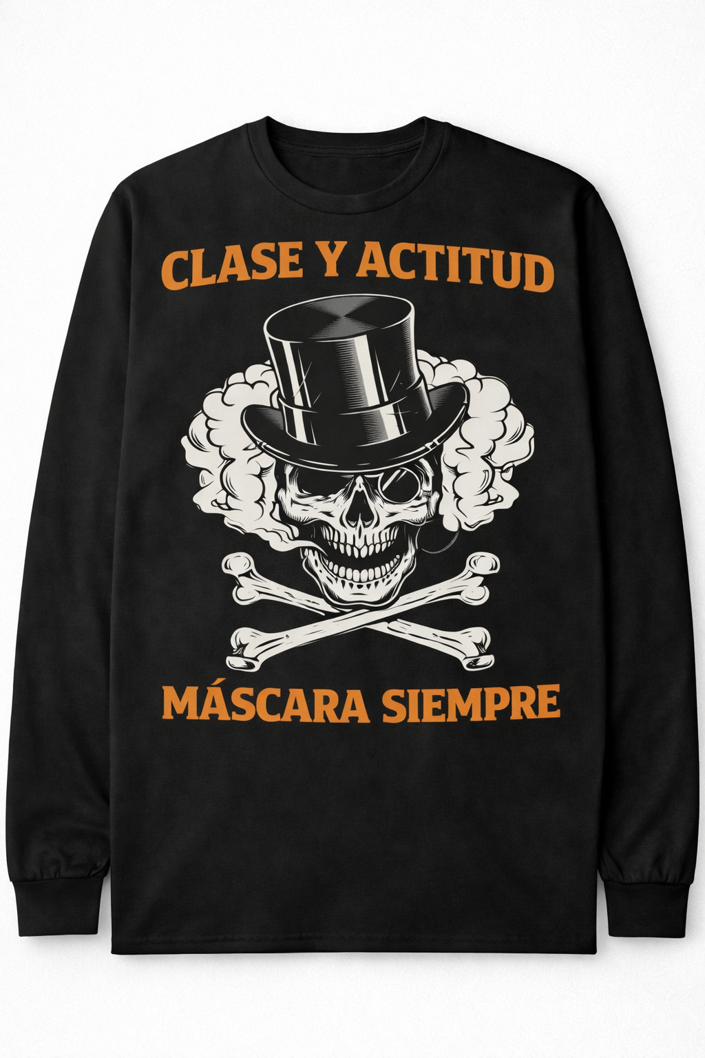 Remera Calavera Gentleman Dark | Estilo Urbano Unisex