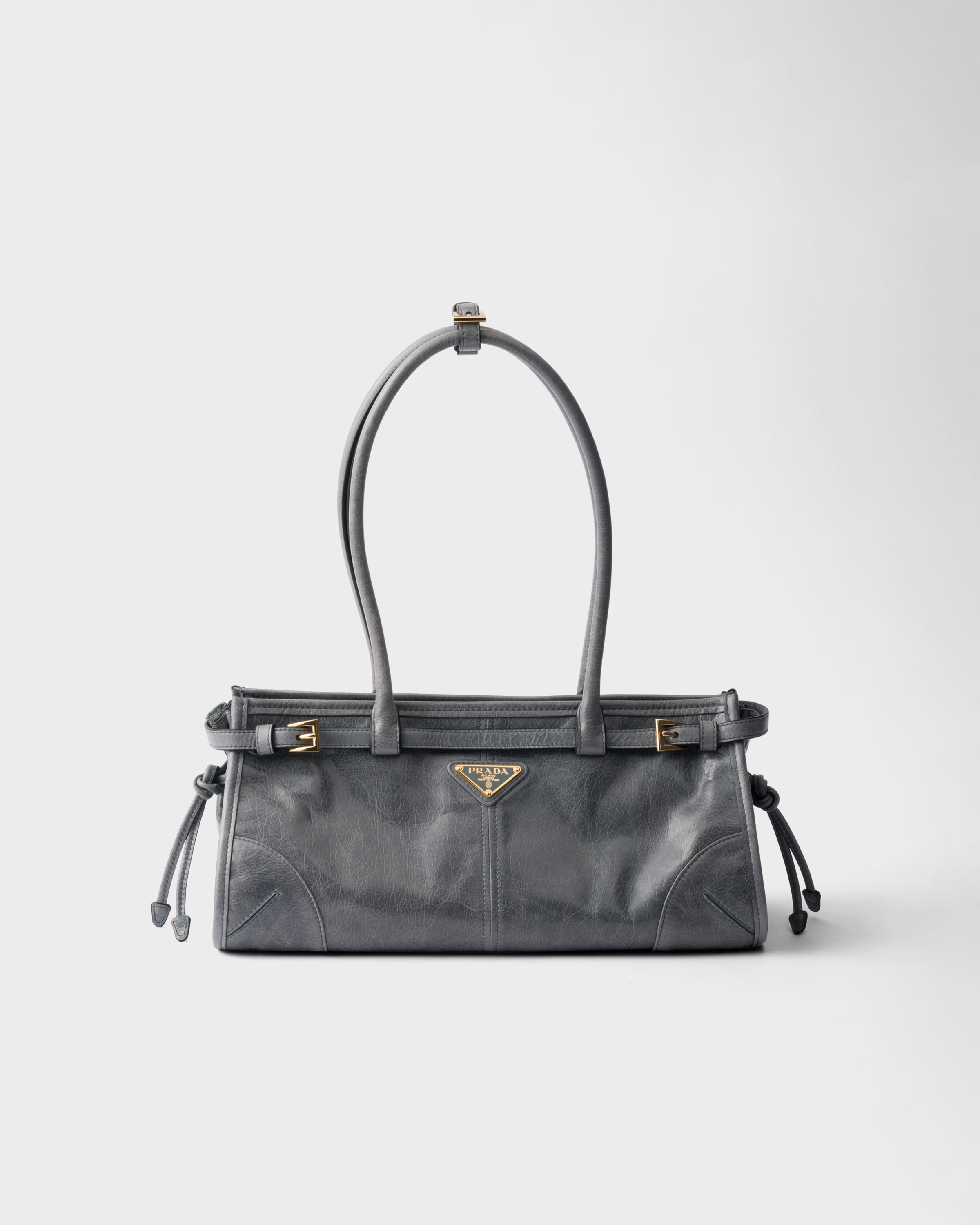 Prada Bonnie Midsize Leather Handbag