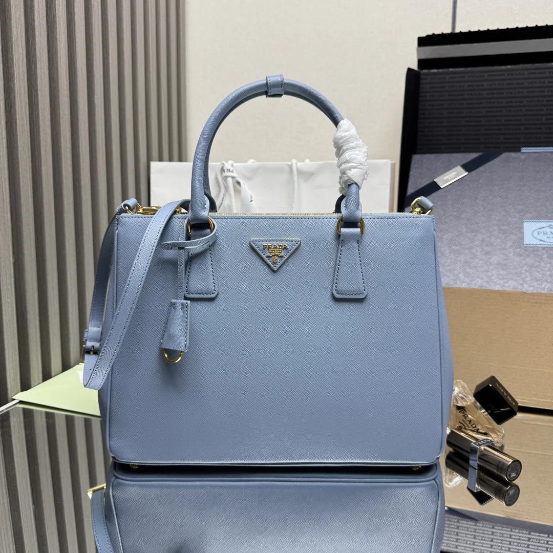 Prada Grained Leather Top Handle Bag product photo from LabelPicks