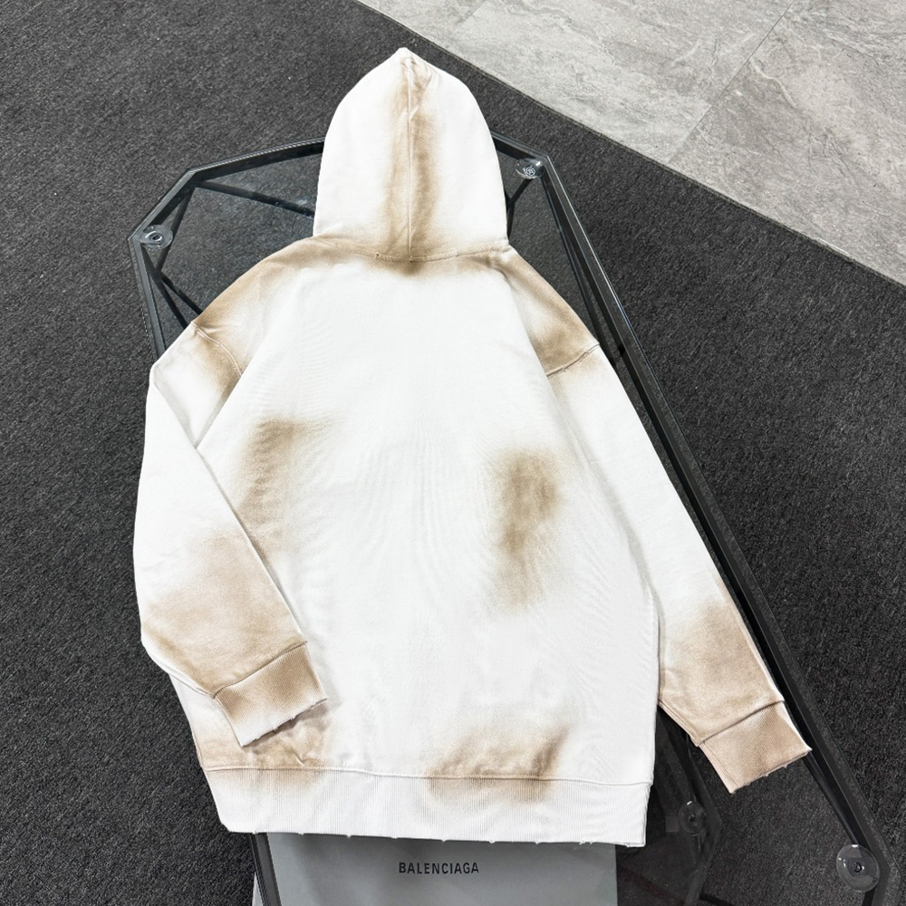 Graffiti Embroidery Print Long Sleeve Hoodies