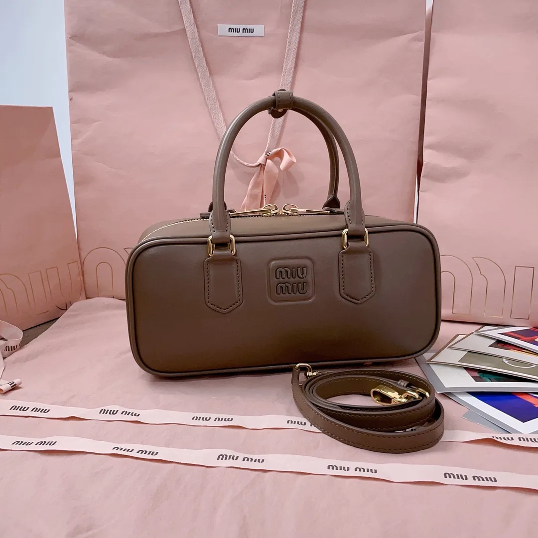 Miu Miu Matelasse Calfskin Top Handle Bag product photo from LabelPicks