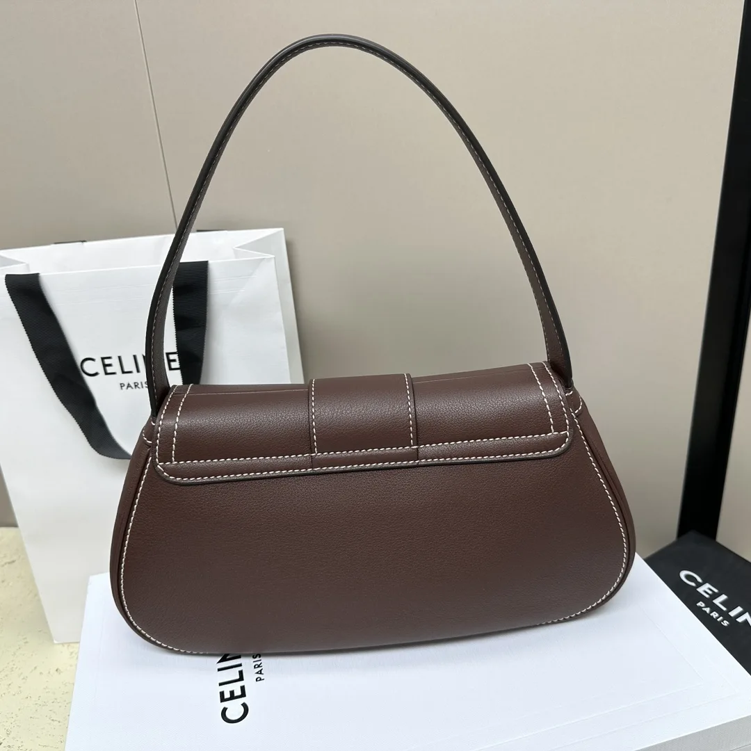Celine Triomphe Calfskin Shoulder Bag product photo from LabelPicks