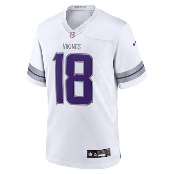 Justin Jefferson Minnesota Vikings Nike Youth Alternate Game Player Jersey - White