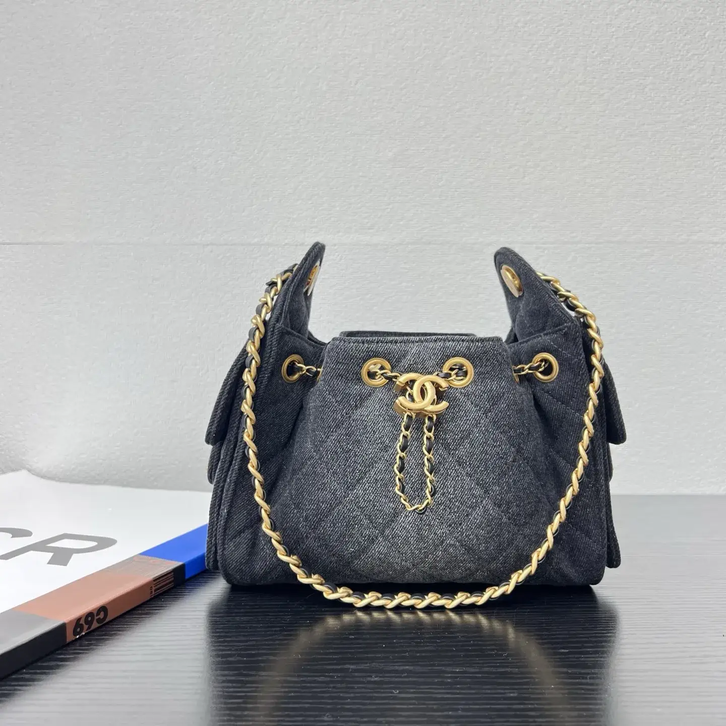 Chanel Denim Bucket Bag product photo from LabelPicks