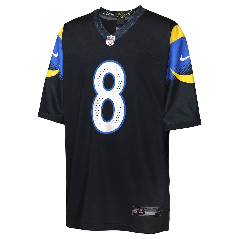Jared Verse Los Angeles Rams Nike Youth 2025 RIVALRIES Vapor Limited Jersey - Navy