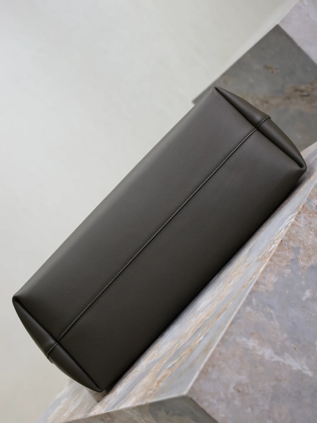Saint Laurent Green Calfskin Tote Bag product photo from LabelPicks