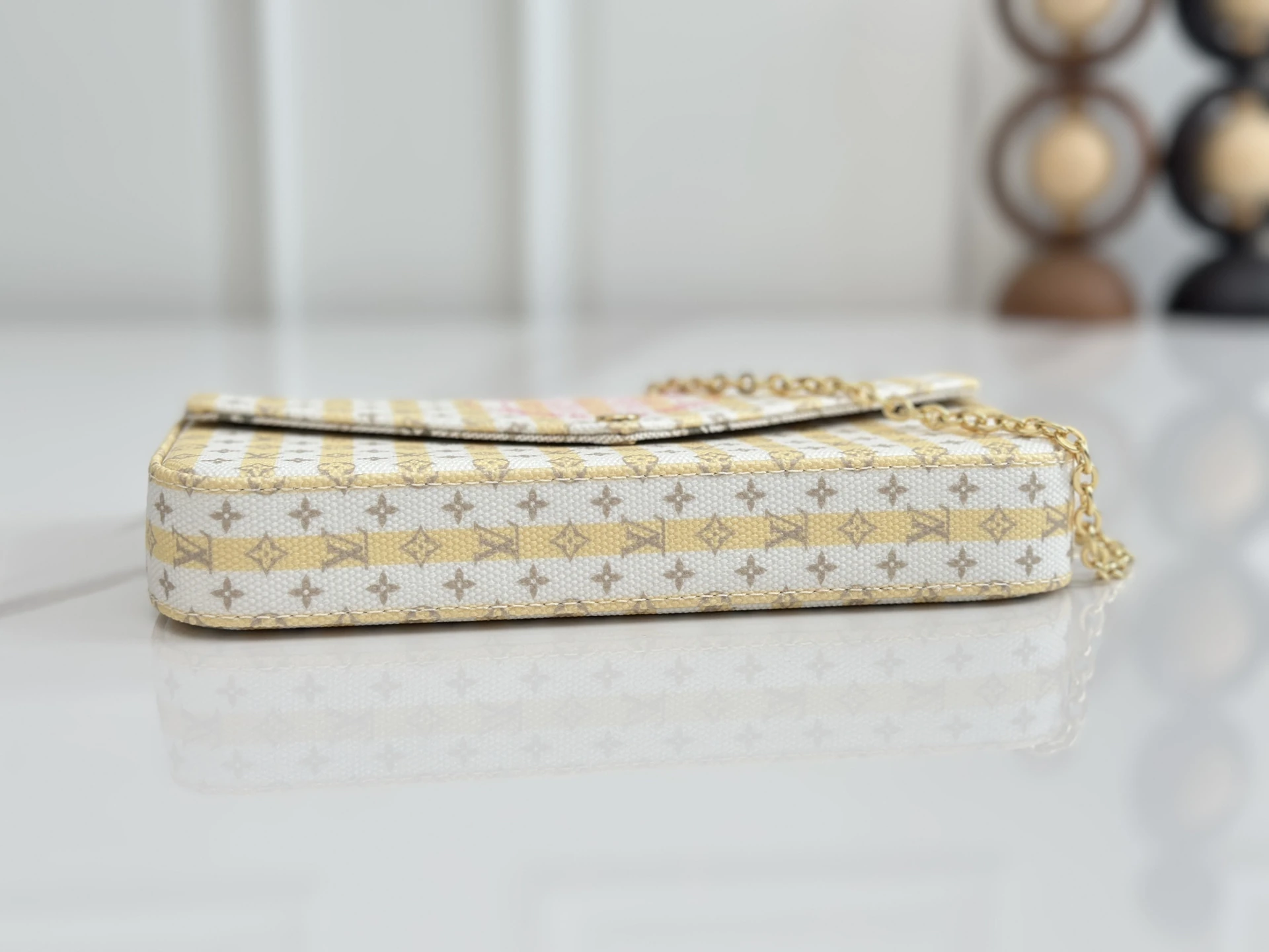 Louis Vuitton Yellow Pochette Crossbody Bag product photo from LabelPicks
