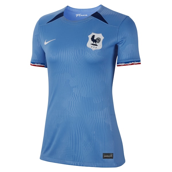 France Women's National Team Nike Women's 2023 Home Stadium Replica Jersey - Blue