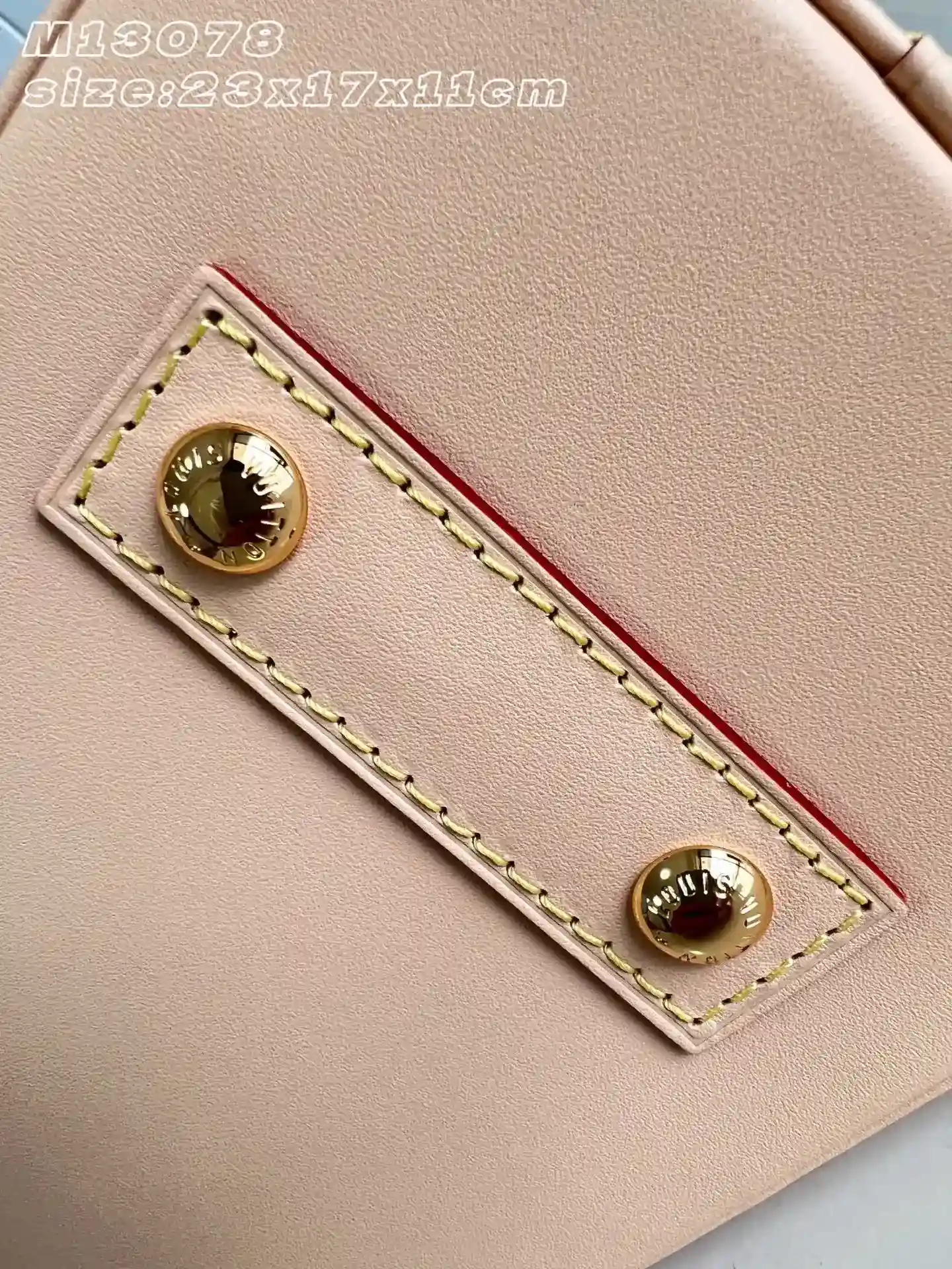 Louis Vuitton Alma Red Monogram Canvas Top Handle Bag product photo from LabelPicks