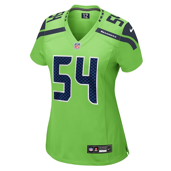 Bobby Wagner Seattle Seahawks Nike Women's  Game Jersey - Neon Green