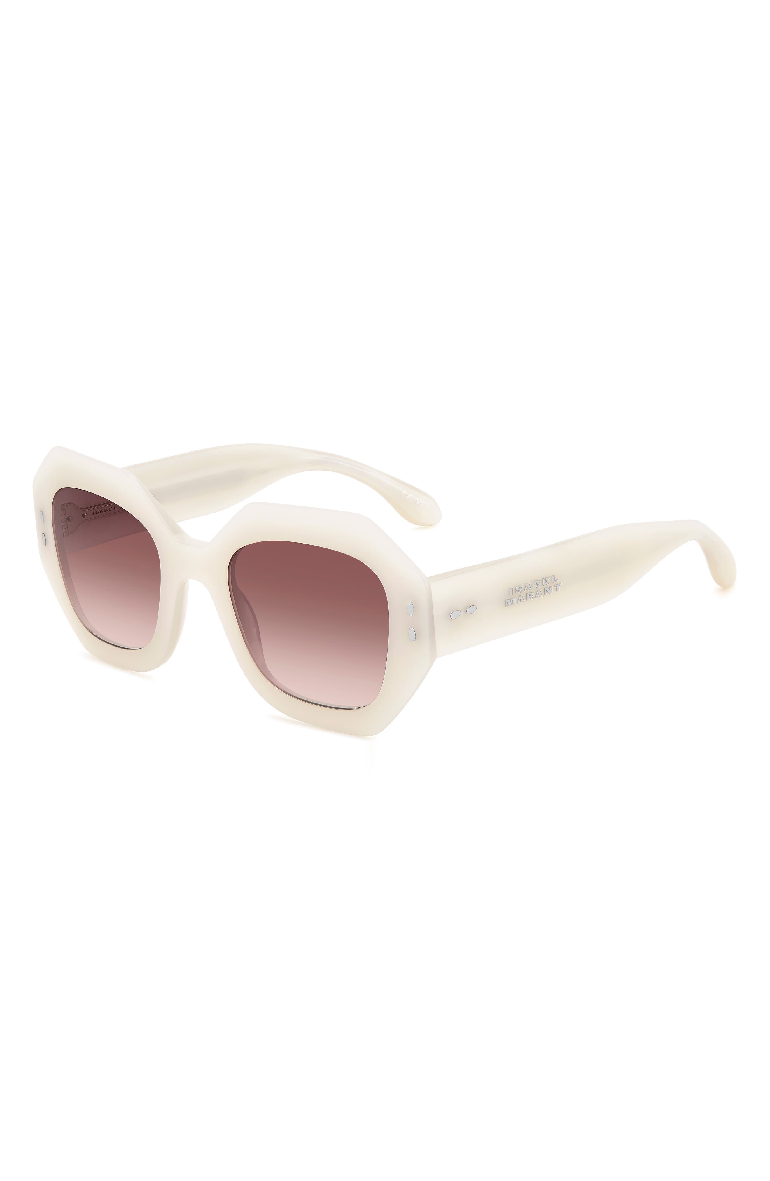 Isabel Marant 52mm Gradient Geometric Sunglasses